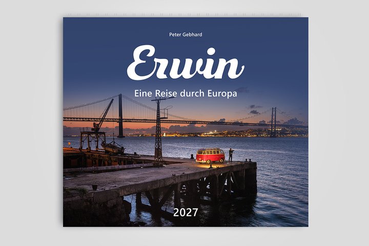 VW-Bus-Kalender "Erwin" 2027